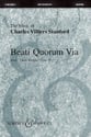 Beati Quorum Via SSATBB choral sheet music cover